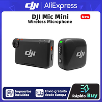 DJI Mic Mini (2 TX + 1 RX + Charging Case) /1 TX + 1 RX Wireless Microphone with Intelligent Noise Cancelling High-Quality Audio
