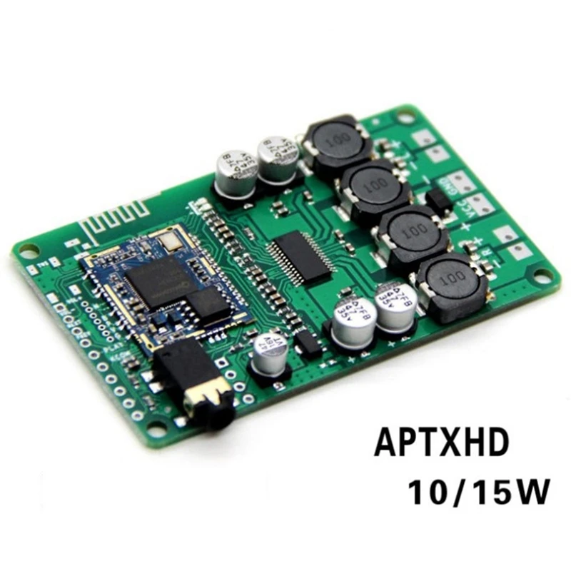 Audio Music Hifi Bluetooth 5.0 Audio Amplifier Board,With AUX Input APTXHD Power Amplifier Board (QCC3031/3034)