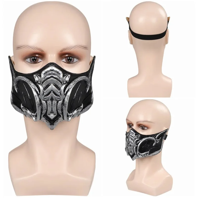 Masque Fantaisie ontariScorpion pour Homme, Accessoires de Costume de Cosplay, Film de Jeu Mortal Kombat, Accessoire Nette Hallo abc, Nouvelle Collection 2025