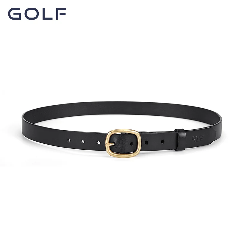 GOLF belt women's top layer cowhide retro simple needle buckle Korean version trendy fashion pants belt