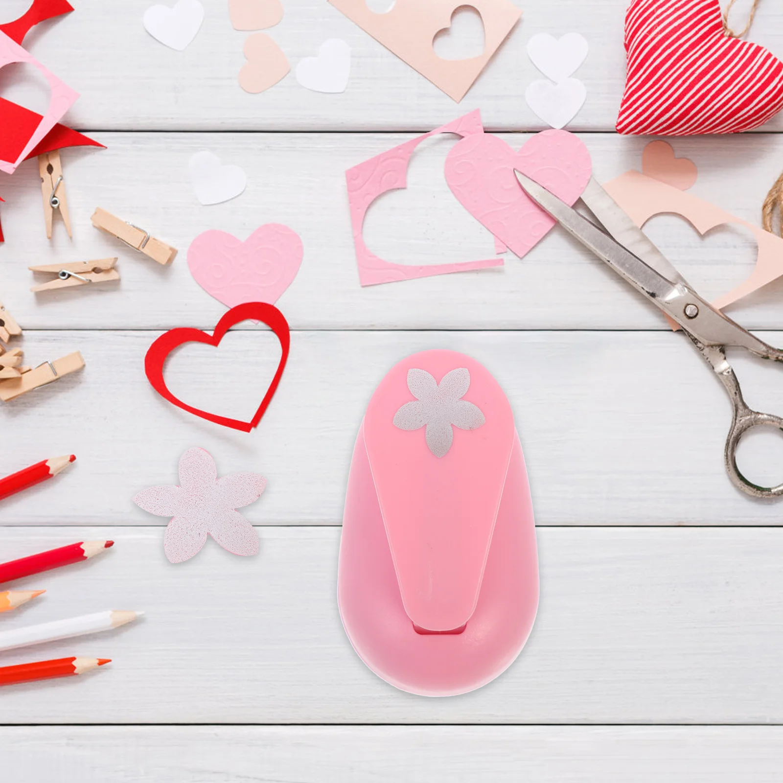 

Scrapbook Scrapbooking Punch Paper Crafting for Crafts Decorative Hole Puncher Supply Lovely Shape