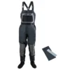 Goture 품질 두꺼운 플라이 낚시 Waders 100% 방수 낚시 의류 가슴 작업복 Waders 통기성 부츠 S M L XL XXL 1
