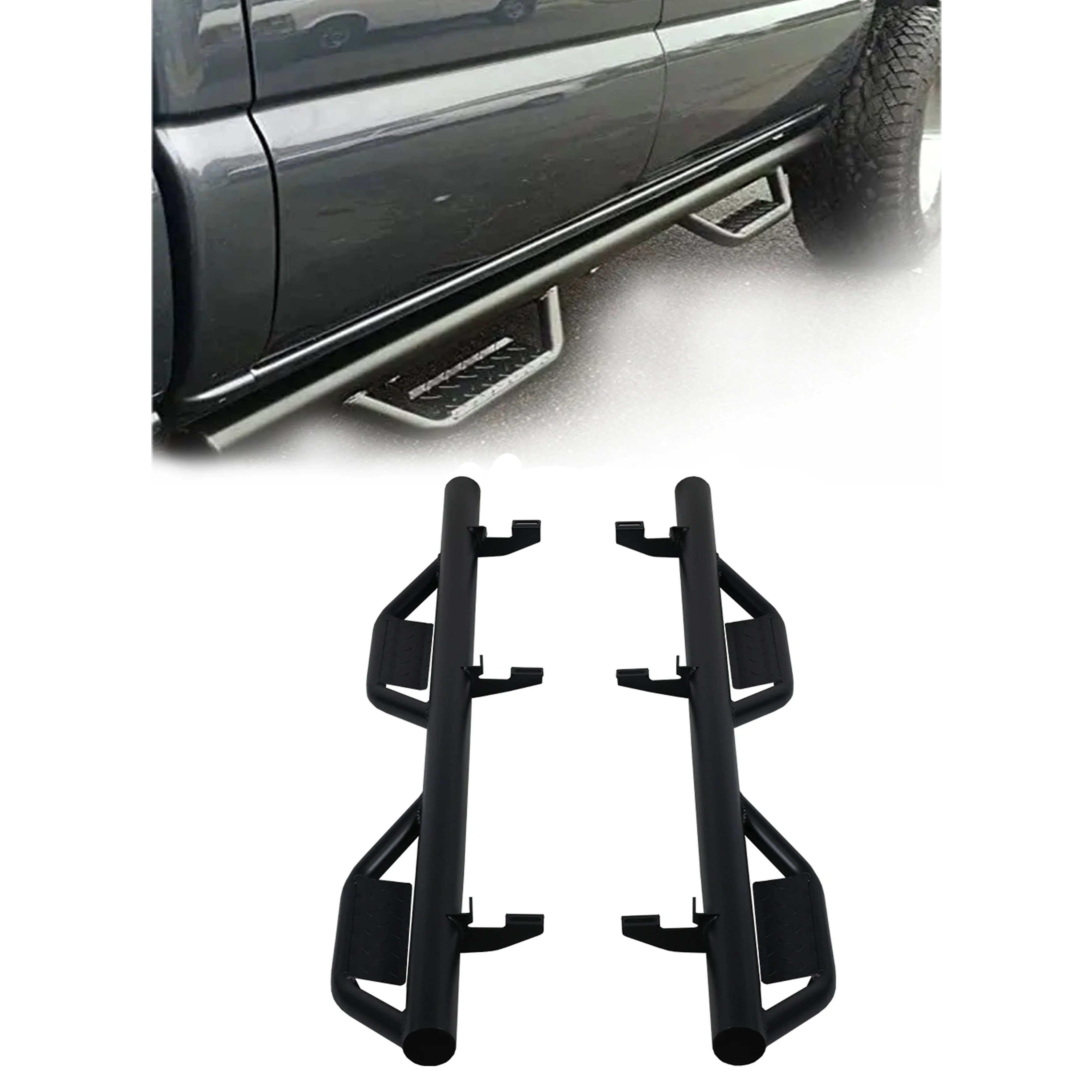 

Offroad Side Step for jeep wrangler 4x4 Accessory Manufacturer Steel Running Board custom