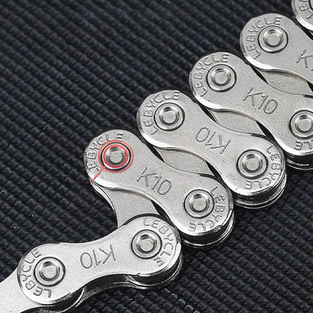 

Bike Chain Component Gear 116 Links Waist Guide Angle Design Chains for Sports