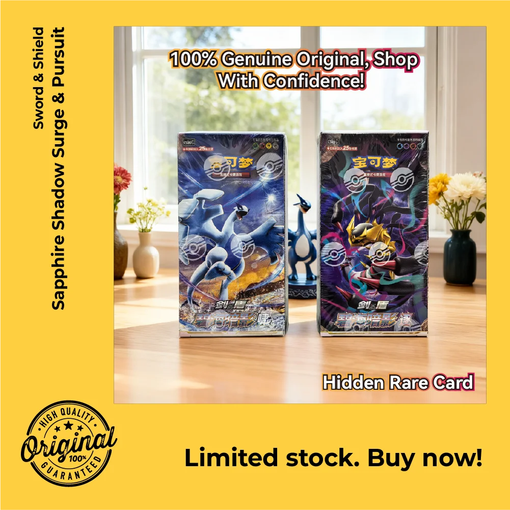 

Original Pokemon PTCG Trading Game Cards Sword & Shield 8.0 Scarlet & Violet 2.0 Collected 151 Vol.3 ​Game Cards Gift Box Set