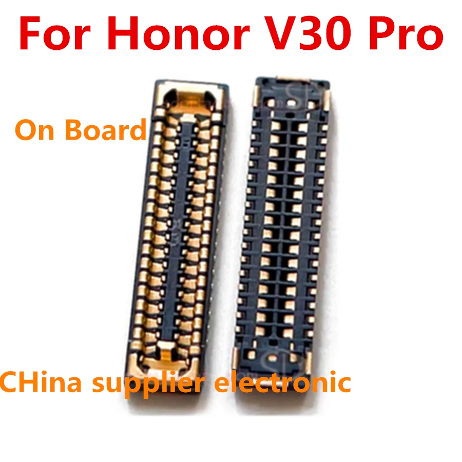 32pin LCD Display Screen Flex FPC Connector On Motherboard For Huawei Nova 6 SE 6SE/Nova6/Honor View V30/V30 Pro/Play 3 4T show