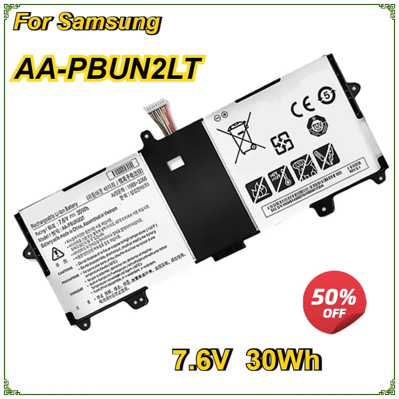 

AA-PBUN2LT AA-PBUN2QT Laptop Battery for Samsung 900X3L-K01 900X3L-K04 NP900X3L-K02CN NP900X3L-K35M 900X3M 900X3J 7.6V 30Wh