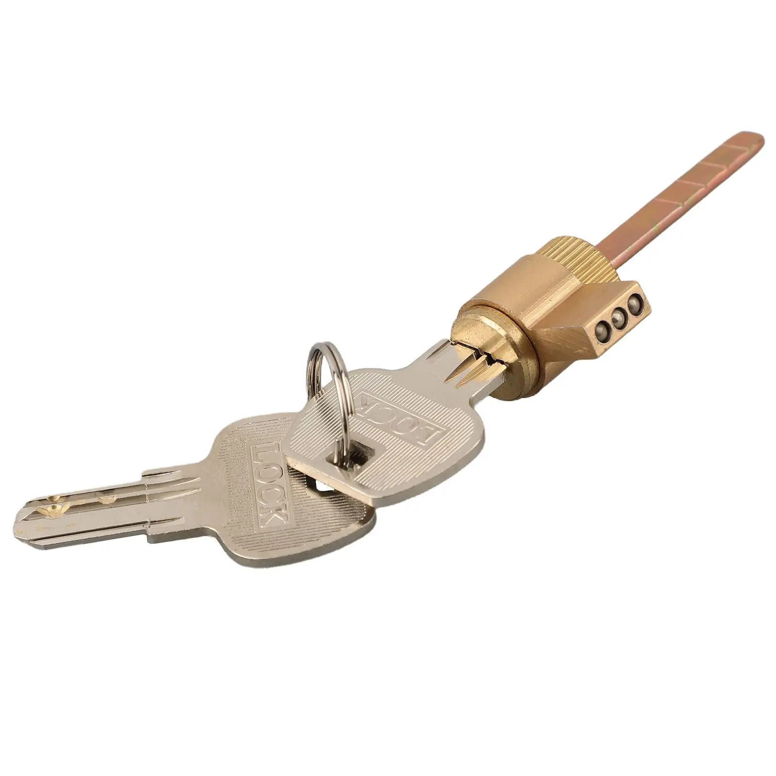 Invisible Hook Lock with Keyed Security for Balcony Sliding Doors Suitable for Aluminum Frame and Wooden Sliding Doors