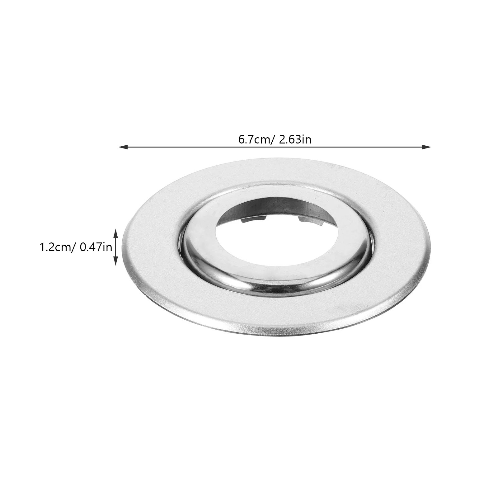 30 Pcs Escutcheon Replacement Cover for Fire Sprinkler Head Plate Skirt Retrofit Accessories