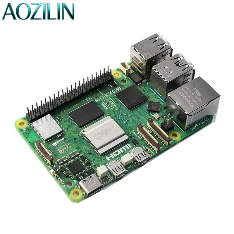 Development Board Mainboard Kit for Raspberry Pi 5 8GB /4B, Python Programming AI Learning Development Kit