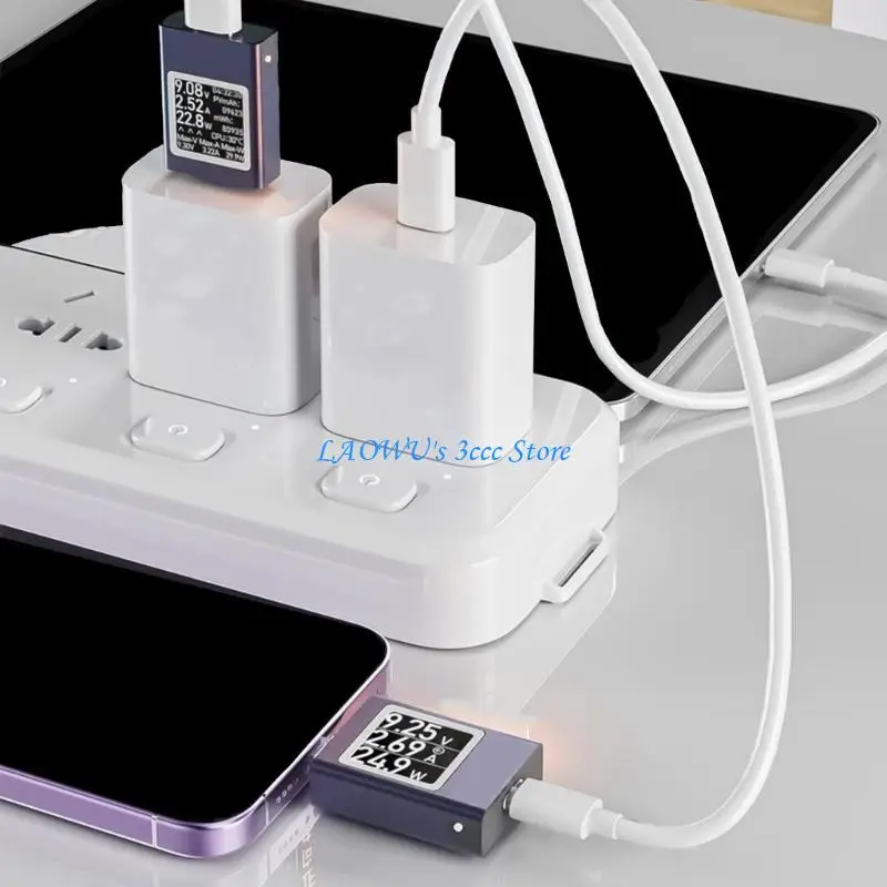 

Y8AD Type C and Current Tester DC4.5~50V 6A for Accurate Power Measurement
