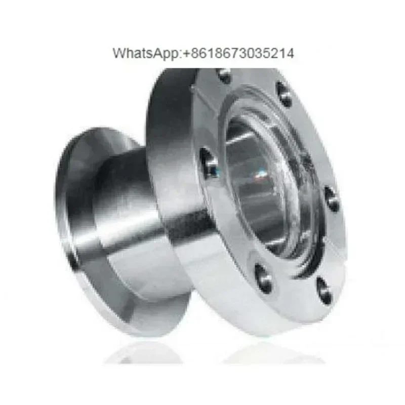 

304 Stainless Steel Vacuum CF to KF Connector Conversion Through Reducing Flange CF 16 - 25-35-40 - 80 - 150