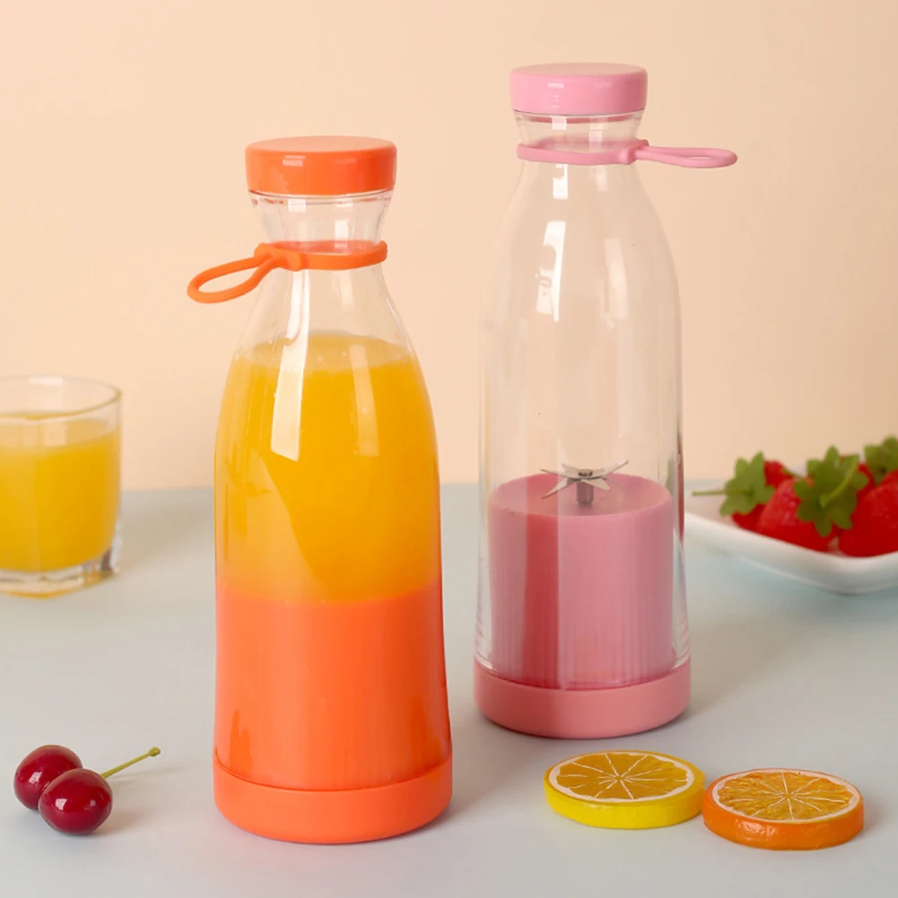 

420ml Portable Electric Juicer Cup USB Rechargeable Fruit Blender Bottle Shake Cup Juicer Mixer Blender Home Juice Maker Machine