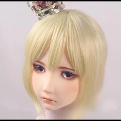 New BJD Doll Mask Big Face Girl Human Mask Resin Material Doll Face No Makeup Doll Toys