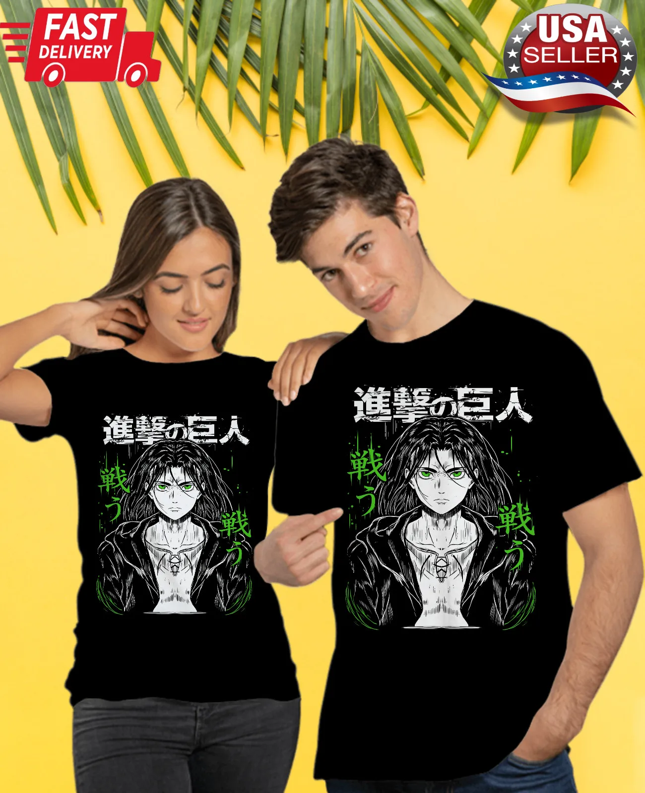 camiseta-eren-yeager-presente-anime-attack-titan-aot-camiseta-grafica-camisa-preta-em-todos-os-tamanhos