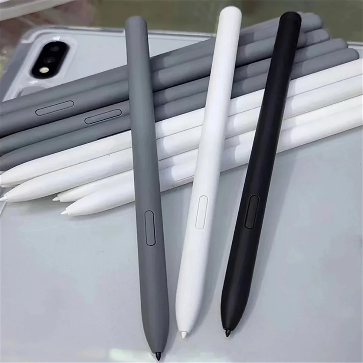 Suitable for Samsung Tab S9/S9FE Stylus Electromagnetic Tablet Pen S9/S9 Stylus S9FE/S9U S Pen Replacement White