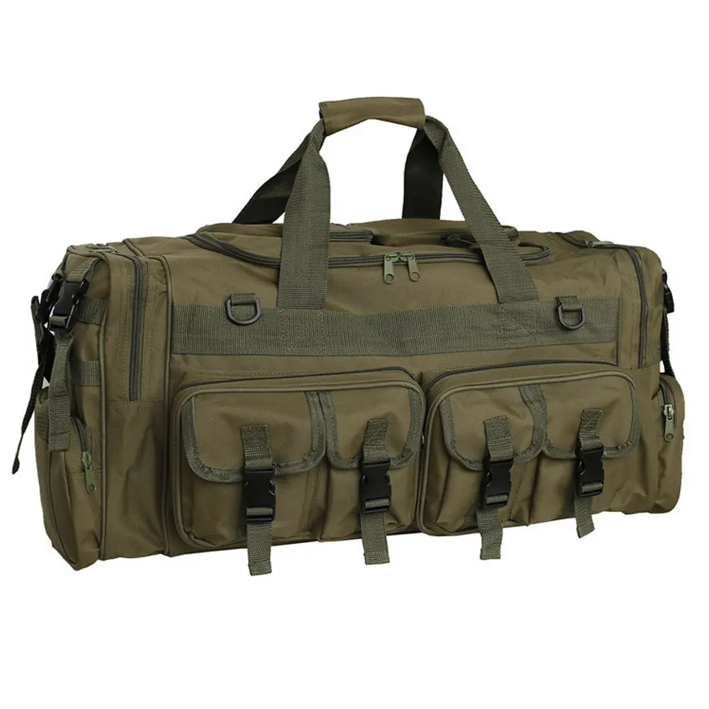 

Large Capacity Travel Luggage Bag 600D Tactical Handbag Camping Mountaineering Gear Outdoor Duffle Bag AVA247