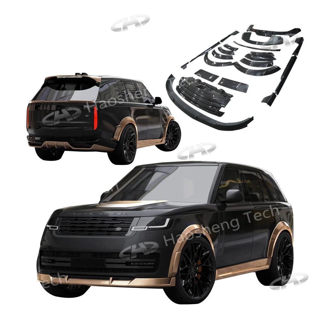 Sport Styling Upgrade Body Kit For Range Rover Vogue Dry Prepreg Carbon Fiber Wide Body Kit For Land Rover SUV 2023+