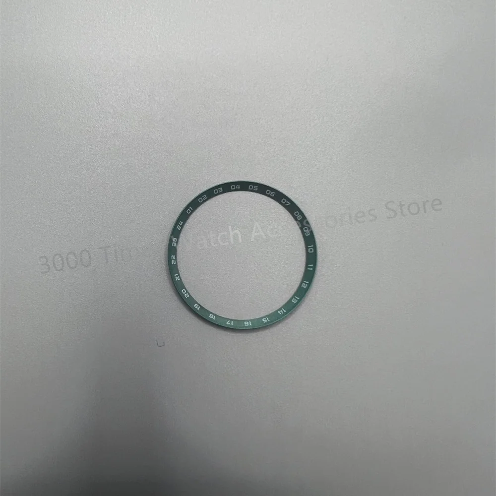 Mod Red Black Green Blue 31.4mm Watch Parts SKX6105 Chapter Ring with Number Fit For 6105 Watch Case for NH35 NH36 Movement