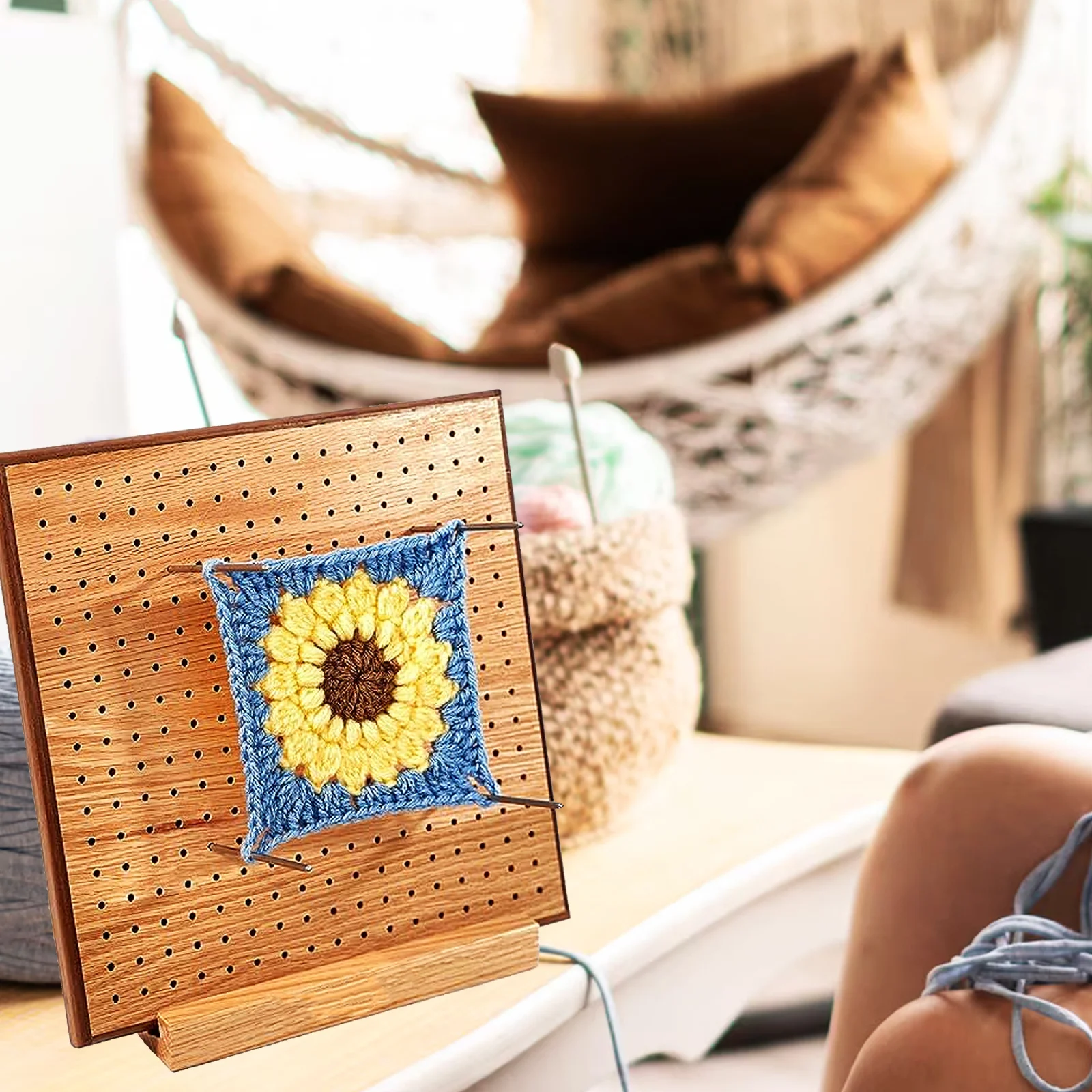 

50Pcs Metal Crochet Pins Steel Rod Shafts for Blocking Board Kits Home Knitting Crafts Reliable DIY Weaving Tools Set for Art