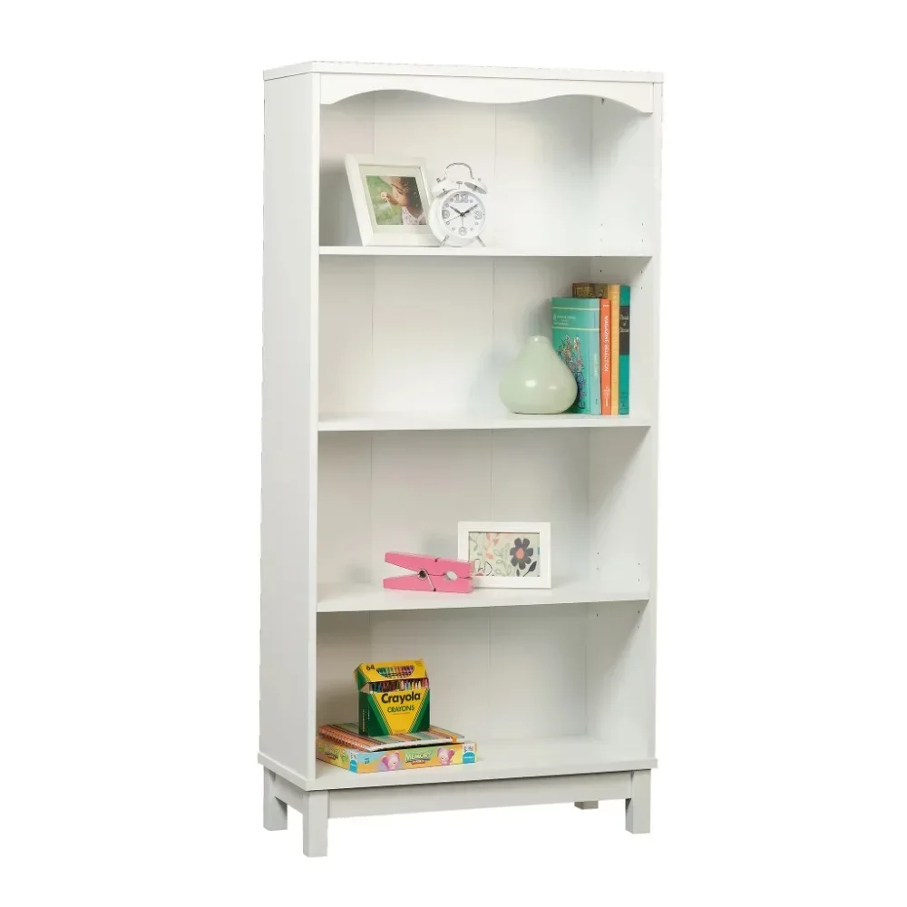 

th 2023 Sauder Storybook 4-Shelf Bookcase, Soft White Finish