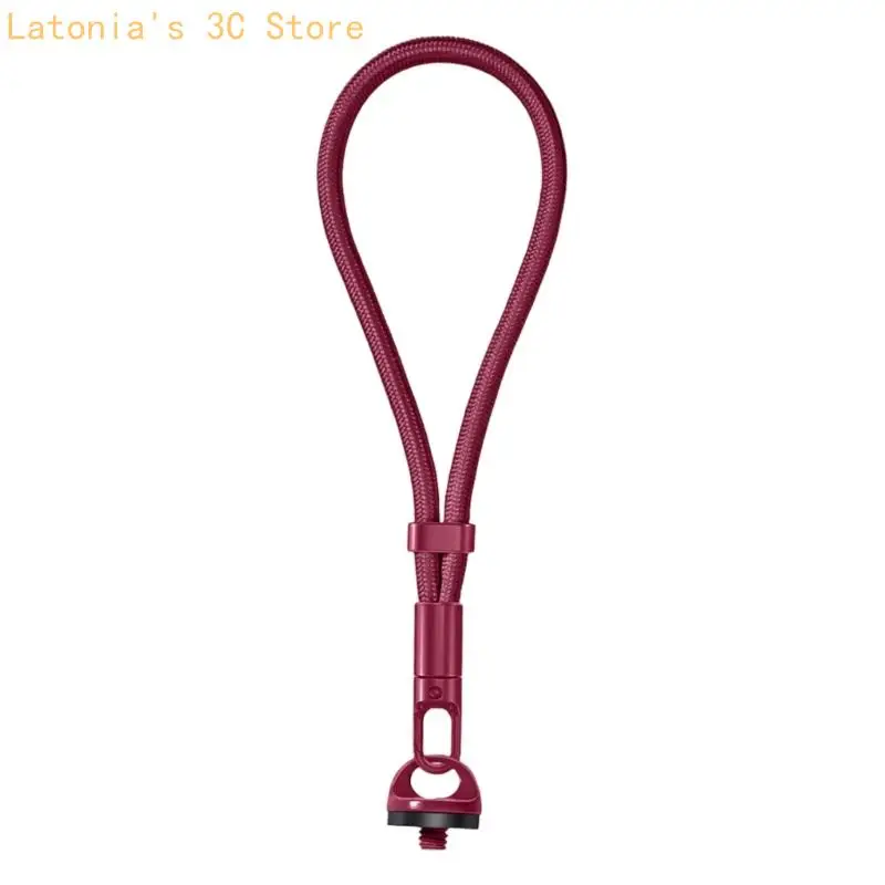 Hand Handgelenk Schnur Polyester Anti Verloren Lanyard Gürtel Seil mit 1/4 Zoll Adapter Schraube X3UB – Detail 2