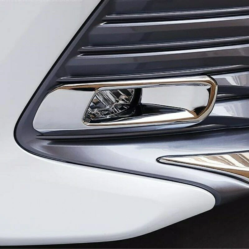 

NEW-For Toyota Camry 2018-2020 ABS Chrome Exterior Front Fog Light Lamp Strip Trim