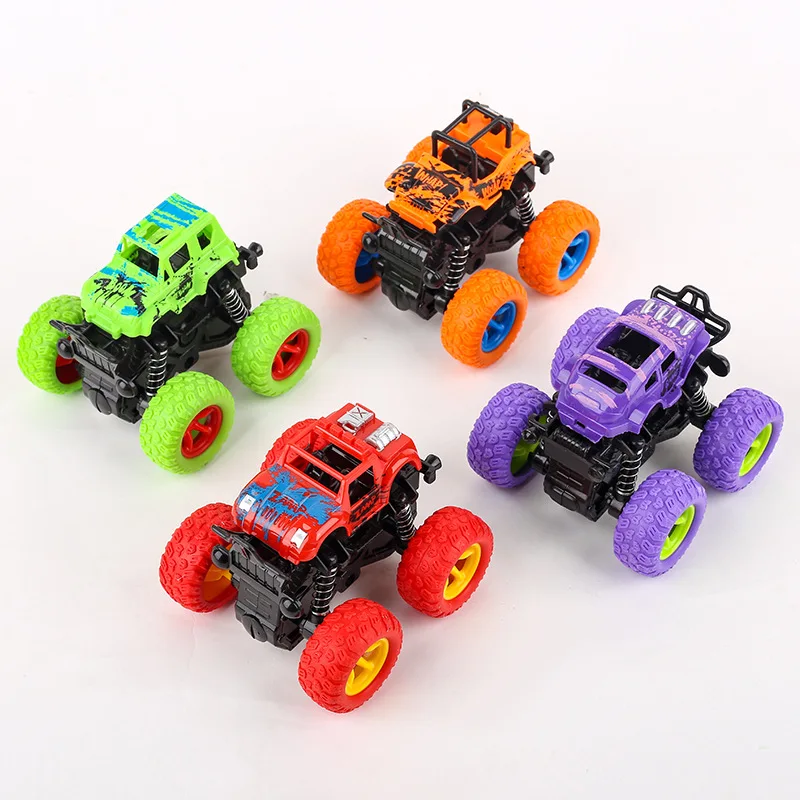 Menino Brinquedos Carro Inércia Unidade de quatro rodas Veículos Off-road Meninos Acrobacias Resistentes Engenharia Carro Criança Simulação Modelo Brinquedo Carro Brinquedo