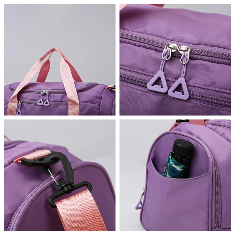 Bolsos de viaje de ocio para mujer, bolsos de hombro femeninos de alta calidad, impermeables, Oxford, bolsos cruzados de gran capacidad para damas