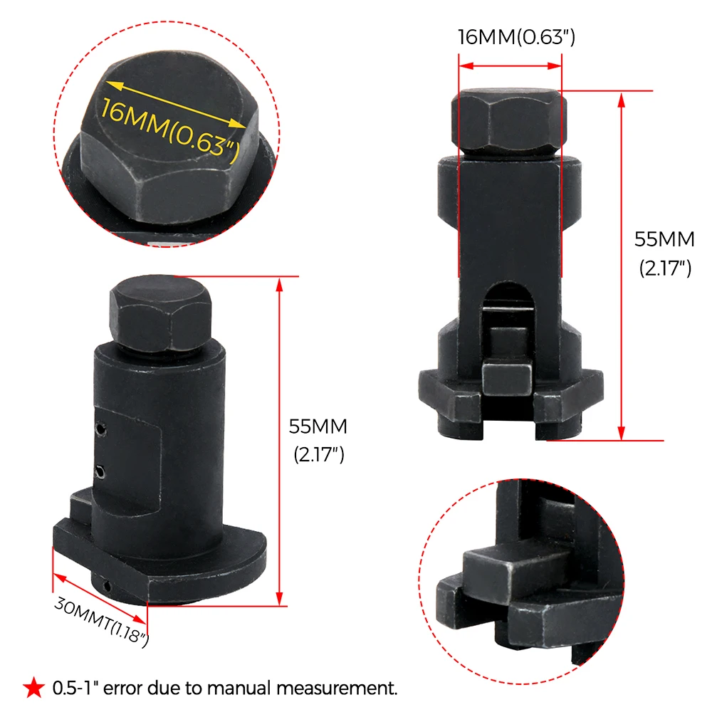 Herramienta de extracción de amortiguador hidráulico de coche, esparcidor de puntal de garra, separador de suspensión, Kit de herramientas de