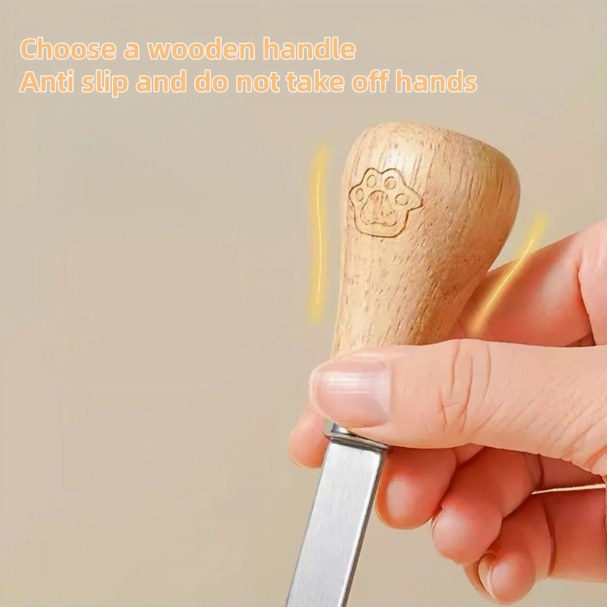 Stainless steel potato press, baby food aid tool, food cutting machine, crusher, wooden handle, garlic pusher, kitchen utensils