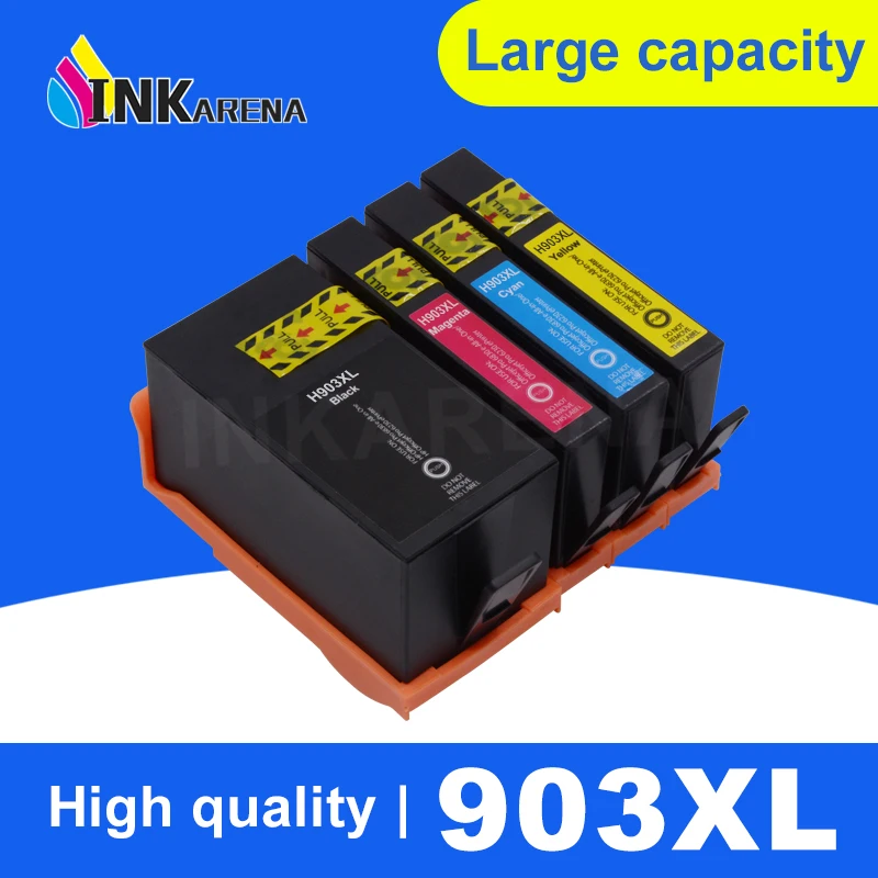 inkarena 903xl para hp 903xl 903xl hp 903xl cartucho de tinta compativel para hp officejet pro 6950 6960 6970 6975 impressora a jato tinta 01