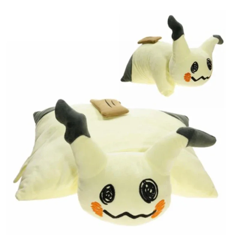 

Pokemon Plush Kawaii Mimikyu Pillow Stuffed Toys Cartoon Soft Throw Pillow Birthday Gift For Kids Friends Home Decoration Toy