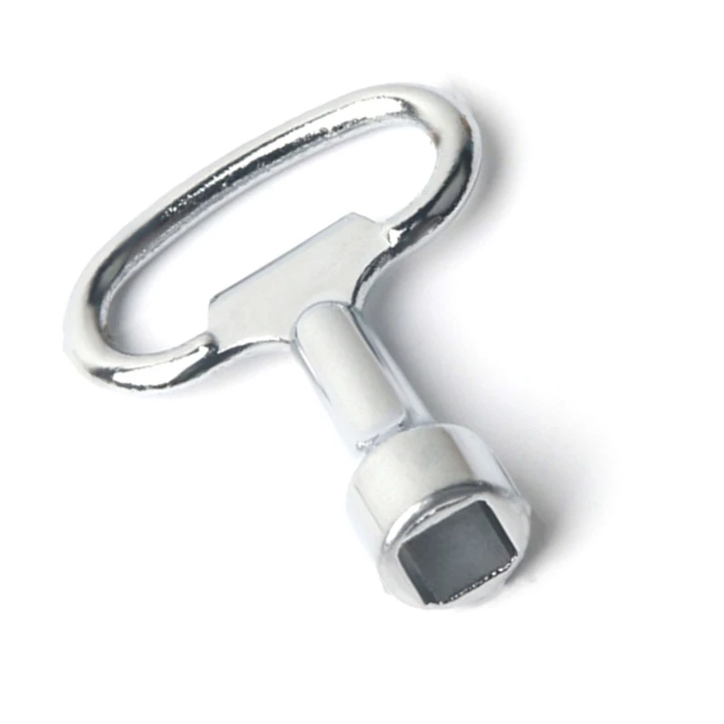 Zinc Alloy Electrical Cabinet Key Universal Square Round Key Plumbing Key Distribution Box Valves Key Tool
