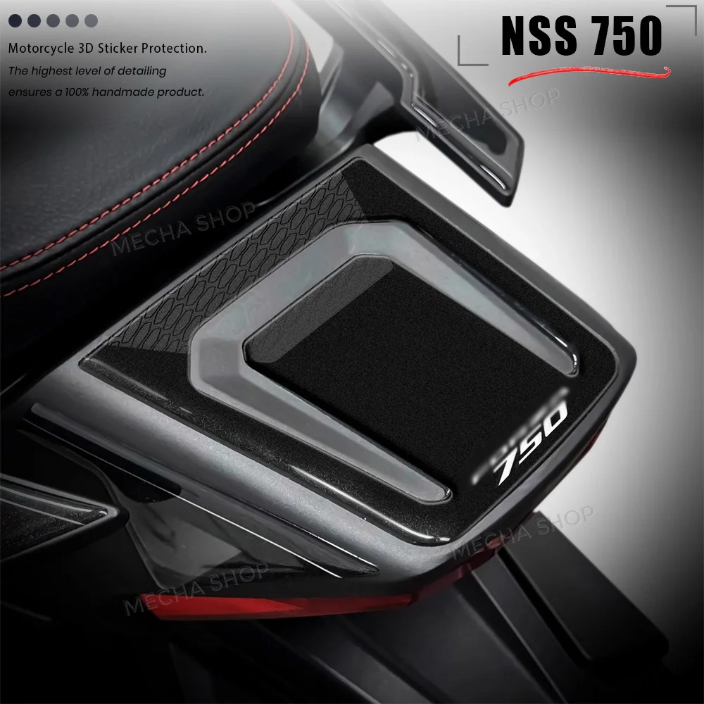 For NSS 750 Decal NSS750 2025- Passenger Armrest Protection 3D Resin Decal