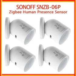 SONOFF SNZB-06P Zigbee Human Presence Sensor Body Movment Detection Zigbee 3.0 Home Security Sensor Smart Scene eWelink Alexa