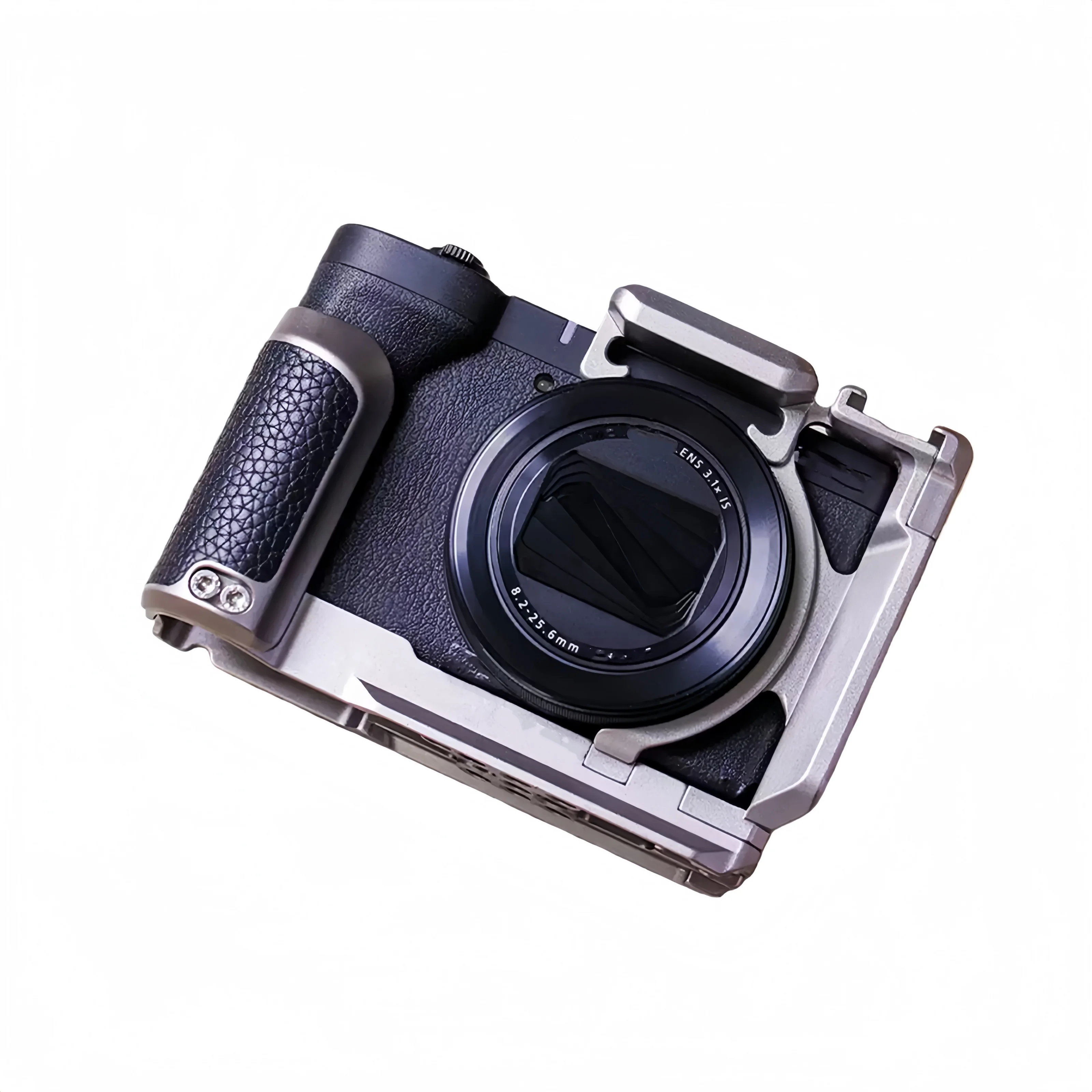 Camera cage quick release stabilizer for Canon V1 VLOG expansion Aluminum protective frame