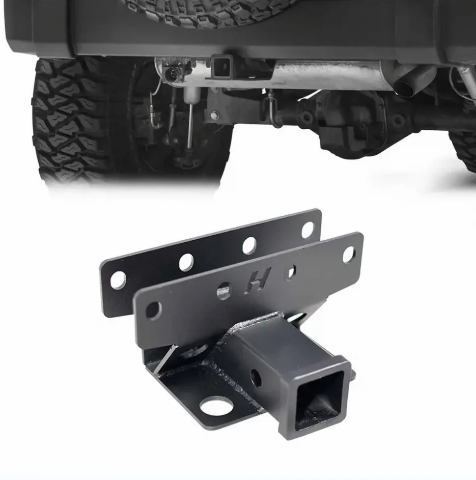 Rear Receiver Hitch Towing Trailer Hitch Off Road Auto Accessories Receiver Hitch  For Jeep Wrangler Jk Jl