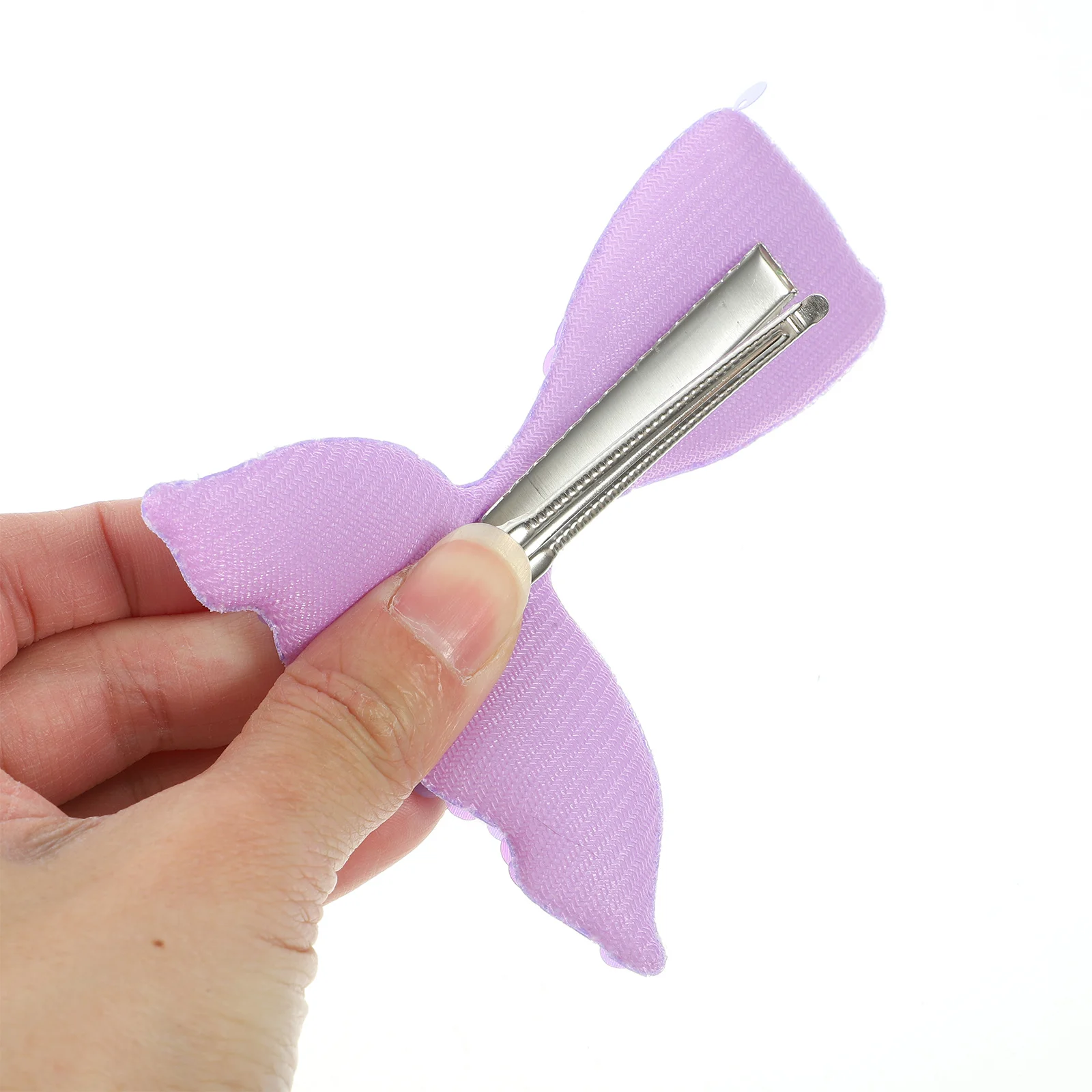 16 個のグリッターマーメイドヘアクリップ女の子用ファッショナブルな漫画ヘアアクセサリー装飾的なカモノハシヘアピンパーティー日常用