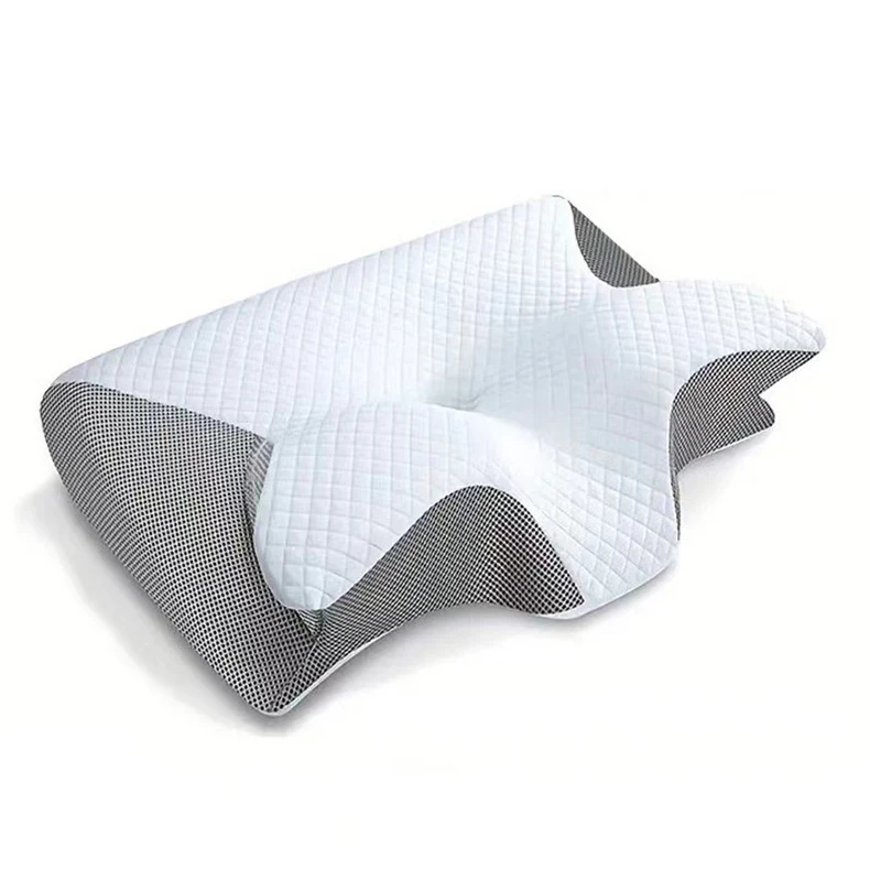Jiyimei  Orthopedic Cervical Memory Foam Pillow Ergonomic Contour Neck Support Anti-Snore Bed Pillow for Neck Pain Relief