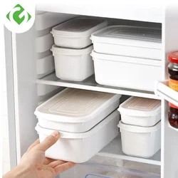 Refrigerator storage box special sealed box home kitchen multi-function plastic box with lid food Organizer Microwave available