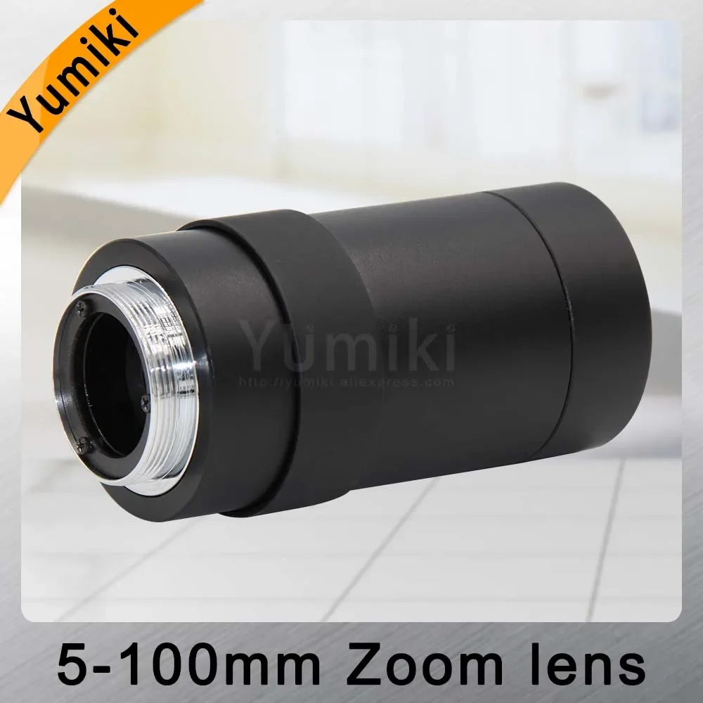 Yumiki 5-100mm Megapixel MP HD manual focus manual iris vari-focal CMOS/ CCD SDI CVI CCTV camera lens 1/3 CCTV lens CS mount