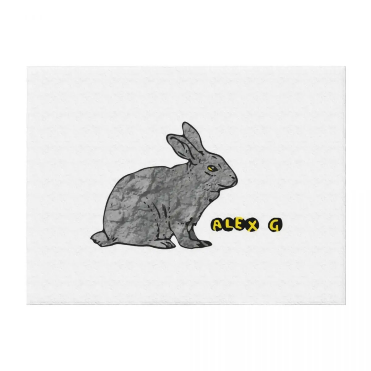 

(Sandy) Alex G Memory Logo Premium Throw Blanket Softest Hair Personalized Gift Decorative Sofas Blankets