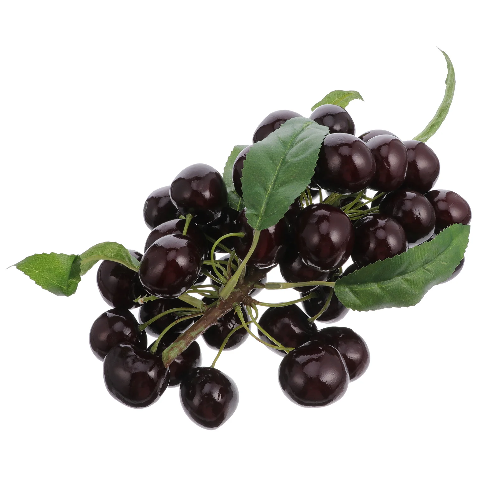 

Fake Fruit Simulation Cherries Lifelike Cherry Shape Natural Look for Kitchen Garden Office Kindergarten Decoration Photography