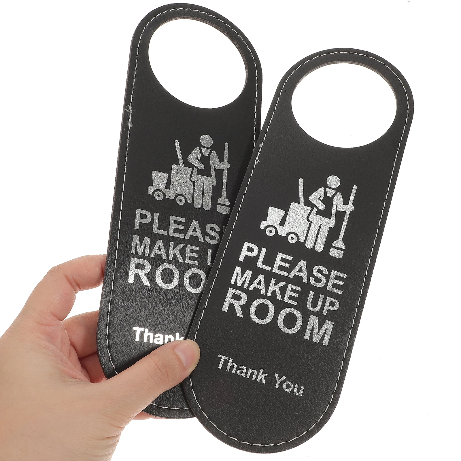 

3 Pcs Door Hanging Signs Hotel Office Tags Not Disturb Please Clean Decorative Plaque