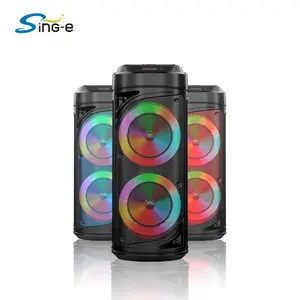 Bluetooth -Lautsprecher tragbare drahtlose, Hochtöner -Sprecher, Stereo -Party -Boombox mit Mikrofon, bekanntem Karaoke, USB, 40W 10 Hauptverkaufsbox Bluetooth Anvox - №10