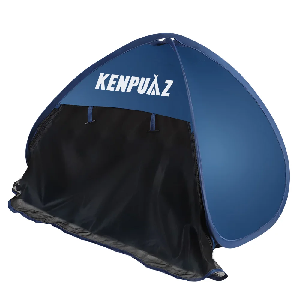 Kenpuaz Handige telefoontas Tenten Draagbare polyesterstoffen Gemakkelijk op te vouwen Binnen Buiten Opzetten Slaaphoofd Zonnescherm Licht