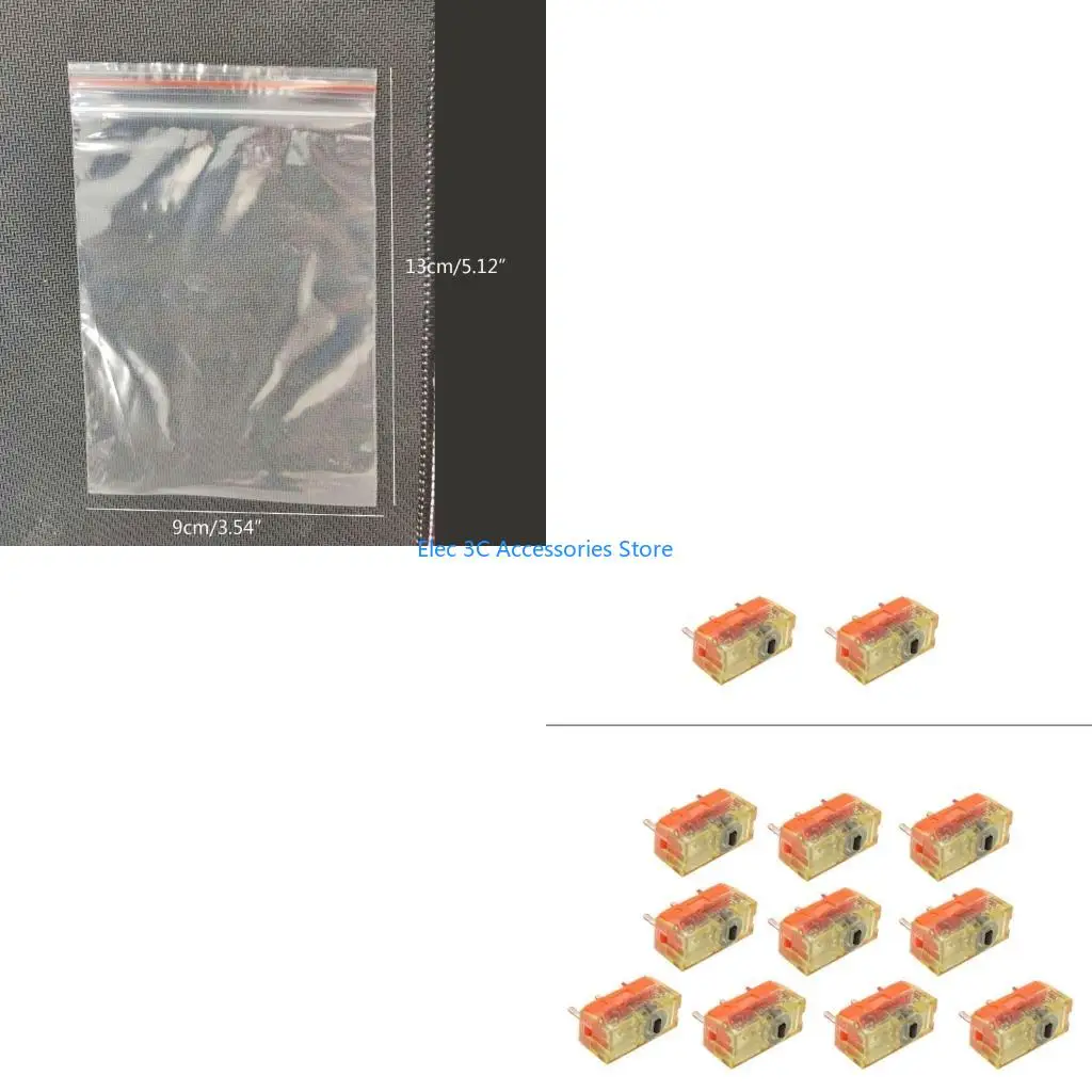 

Y51A TTC Dustproof Micro Switches Micro Button 100 Million Clicks Gold Contactors 3Pins