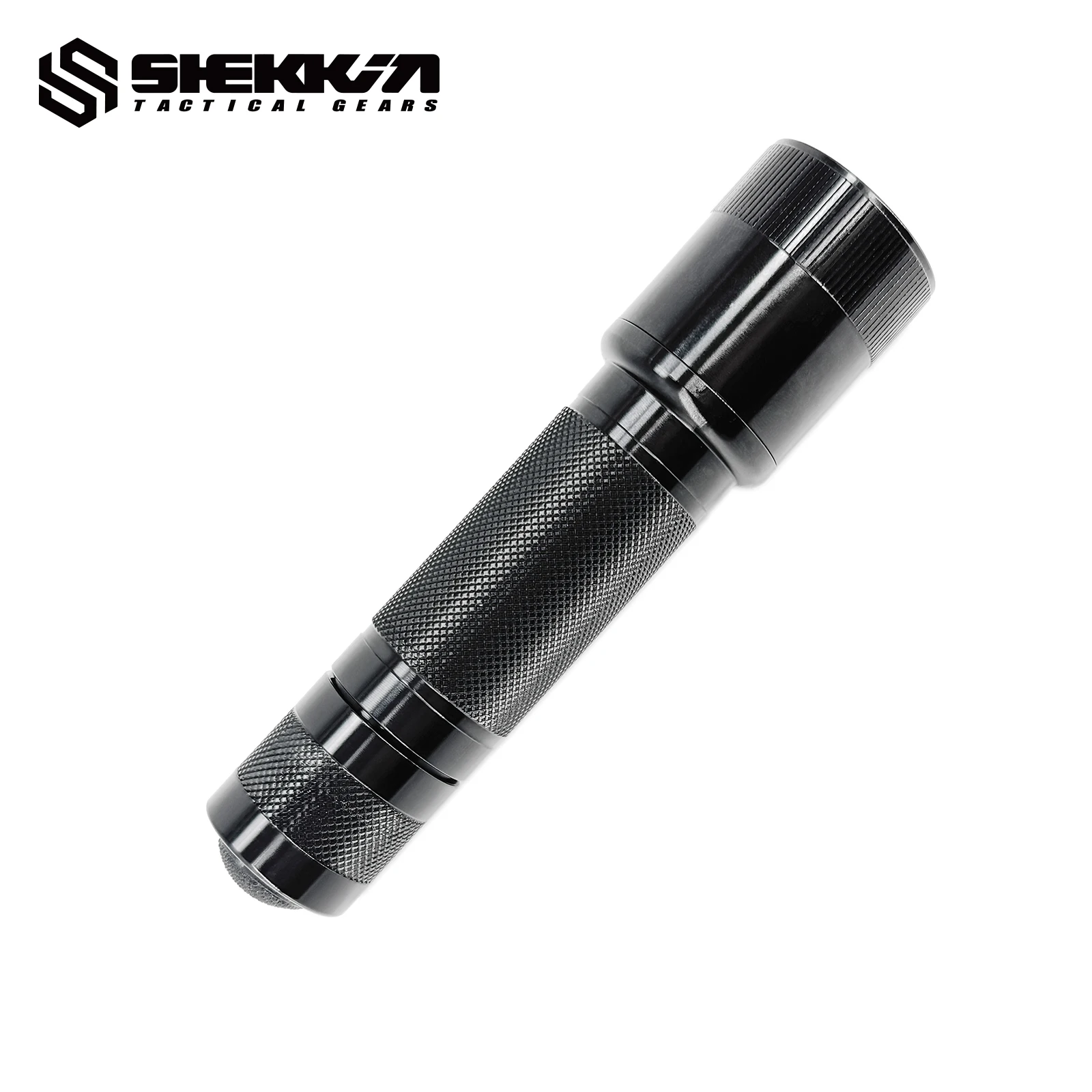 Linterna táctica LED Shekkingears – Réplica estilo Surefire 6P en aluminio - imagen 2