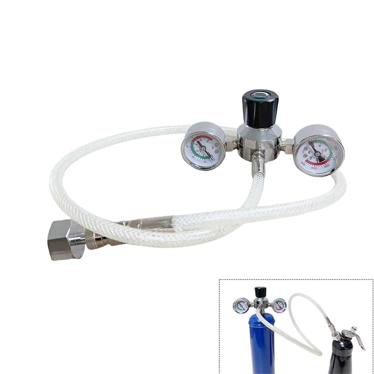 On sale Cream Frother Pressure Reducing Valve Regulating Valve Aeration Connector for 0.95L/580g Cream Pressure Regulating Valve